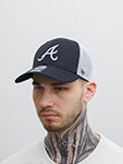 Бейсболка 47 BRAND арт. B-BRANS01CTP-NY Atlanta Braves MLB (темно-синий)